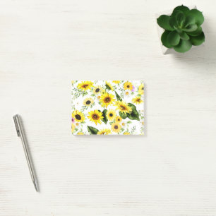 Post-it® Tournesol d'aquarelle 7