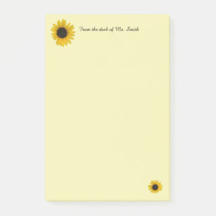 Post-it® Tournesol personnalisé