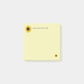 Post-it® Tournesol personnalisé