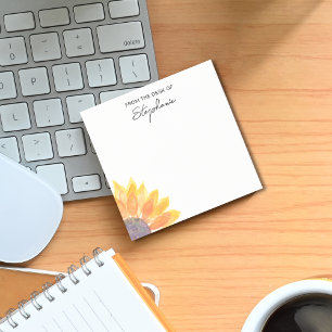 Post-it® Tournesol Personnalisé Du Bureau De