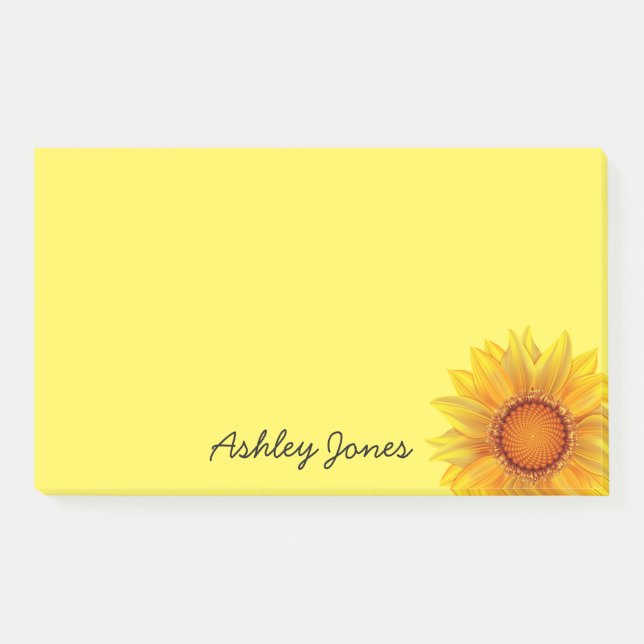 Post-it® Tournesol post-it-notes (Devant)