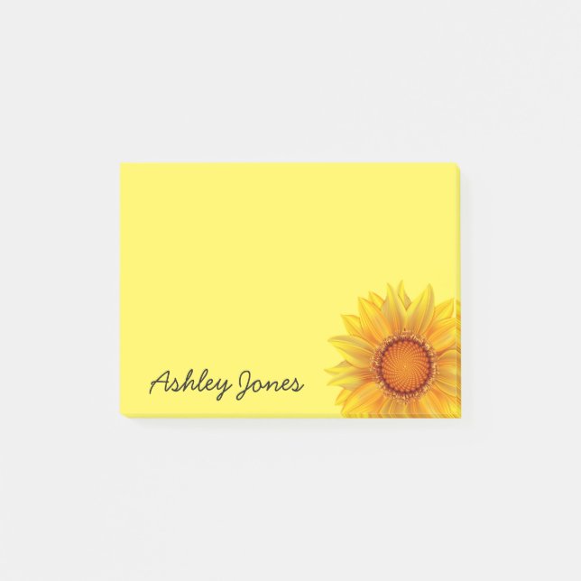 Post-it® Tournesol post-it-notes (Devant)