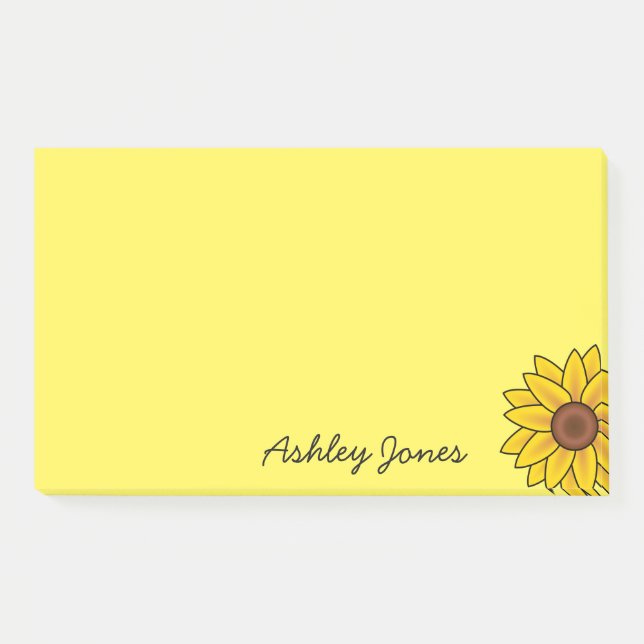 Post-it® Tournesol post-it-notes (Devant)