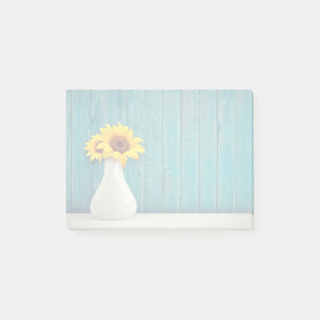 Post-it® Tournesols dans un vase (Devant)