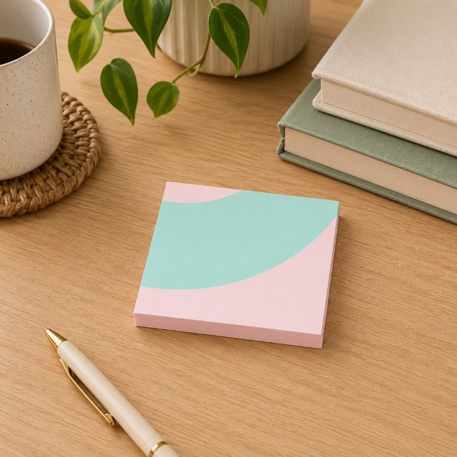 Post-it® Tournoyants rose et vert (Créateur téléchargé)