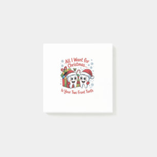 Post-it® Tout ce que je veux pour Noël, ce sont vos deux de