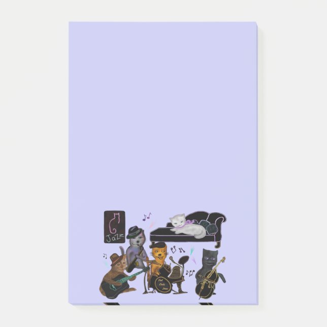 Post-it® Toutes notes de ce Courrier-it® de jazz (Devant)