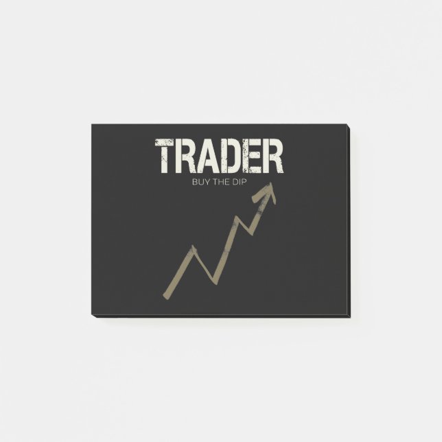 Post-it® Trader Acheter Le Trader Dip Day Et CryptoCurrency (Devant)