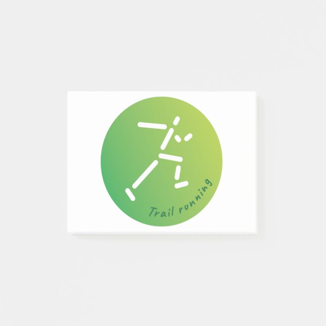Post-it® Trail Running, Cross-Country running (Devant)