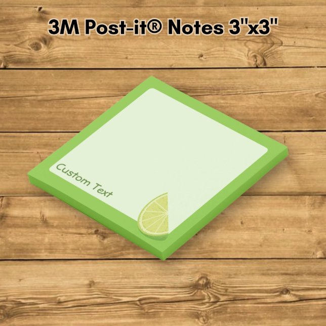 Post-it® Tranche de citron vert (Créateur téléchargé)