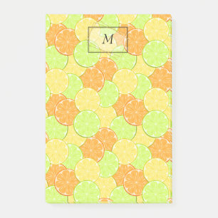 Post-it® Tranches d'orange, de citron, de lime