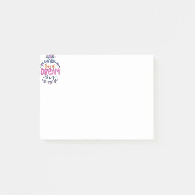 Post-it® Travaillez dur (Devant)