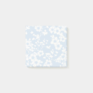 Post-it® Trellis Floral - Bleu Poudre