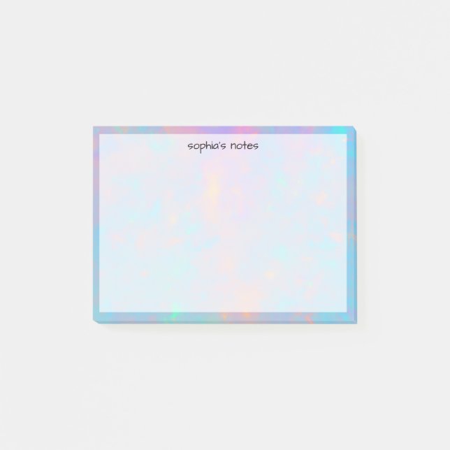 Post-it® Trendy Cute Pastel Abstract Custom (Devant)