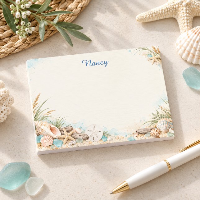 Post-it® Trésors de la plage côtière (Créateur téléchargé)
