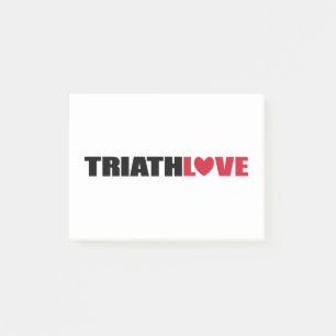Post-it® Triathlon Amour pour nageurs, cyclistes et coureur