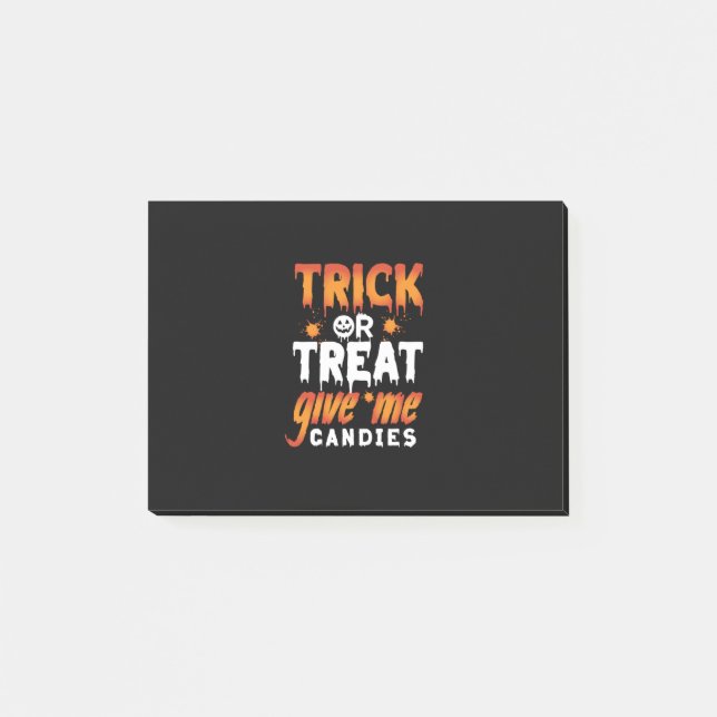 Post-it® Trick d'Halloween (Devant)