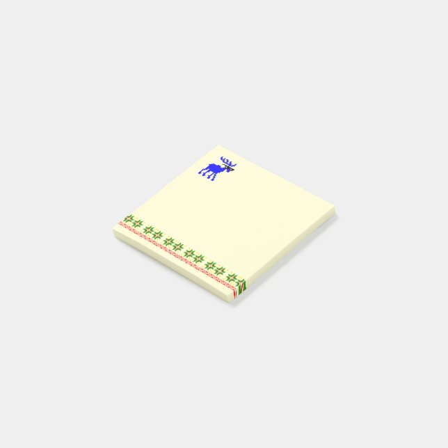 Post-it® Tricot Moche (Fais En Sorte) Renne (Incliné)