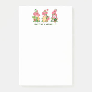 Post-it® Trio personnalisé des Gnomes de Cactus