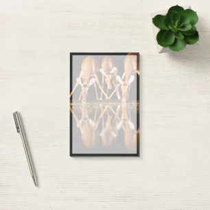 Post-it® Trois impalas boivent ensemble la nuit