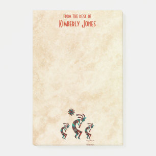 Post-it® Trois Kokopelli Jouant La Flûte