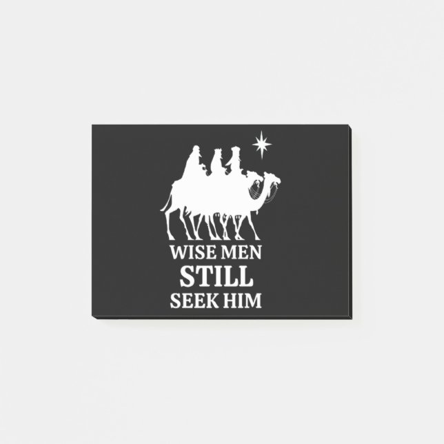 Post-it® Trois Rois Hommes Sages Le Cherchent Encore (Devant)