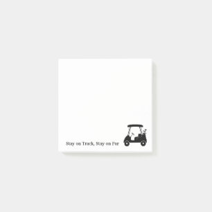 Post-it® Trolley de golf Restez sur la bonne voie, restez d