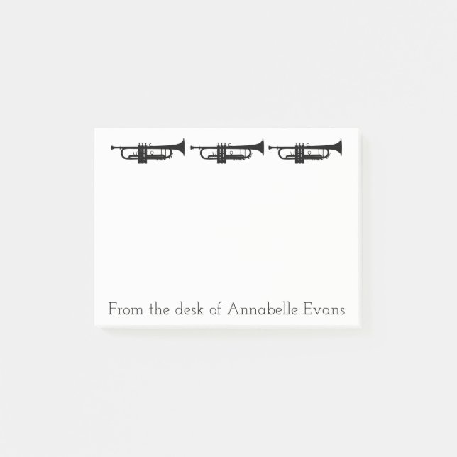 Post-it® Trompettes (Devant)