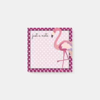 Post-it® Tropical | Pois de Flamant rose aquarelle