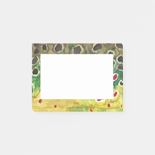 Post-it® truite Brown (Devant)