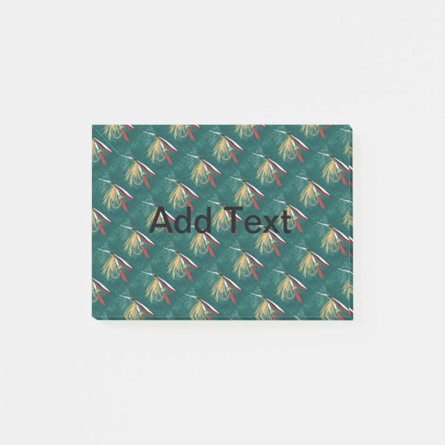 Post-it® Truite "Fin" Mouche mouillée mouillée mouillée à m (Devant)