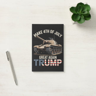 Post-it® Trump rend le 4 juillet à nouveau génial avec l'ar