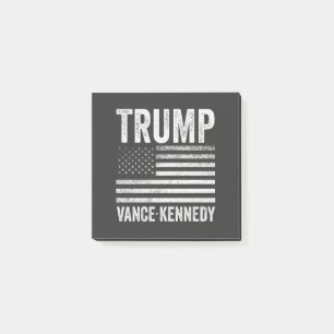 Post-it® Trump Vance Kennedy Election 2024 - Drapeau améric