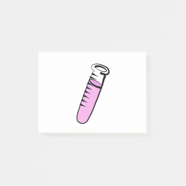 Post-it® Tube d'essai (Devant)