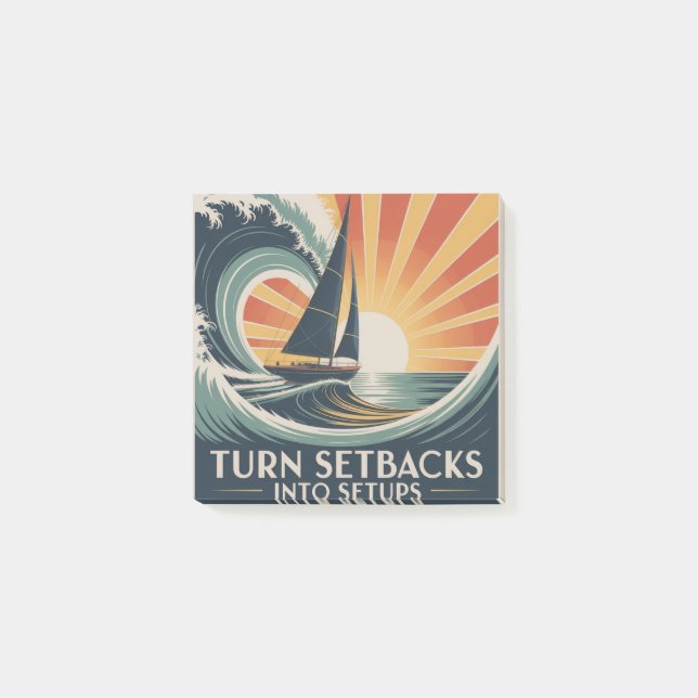 Post-it® Turn Setbacks Into Setups (Devant)
