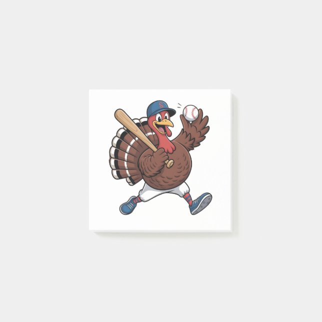 Post-it® Turquie Bateball de baseball de baseball de jeu Ba (Devant)