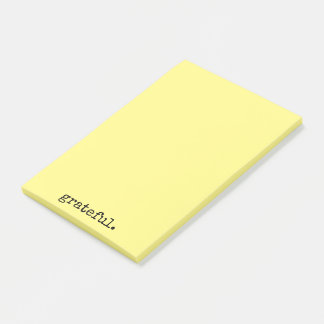Post-it® typographie reconnaissante jaune