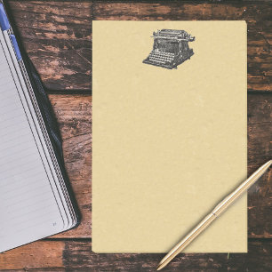 Post-it® Typographie vintage d'antan noir