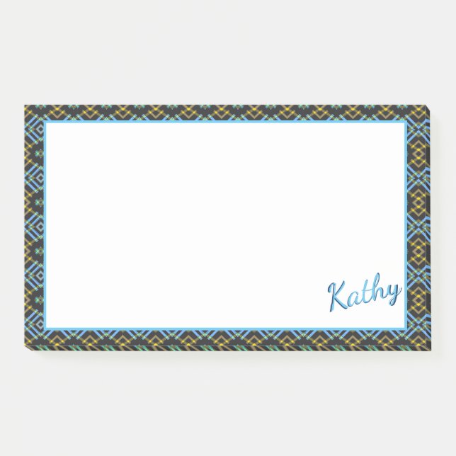 Post-it® Un billet surdimensionné It Note pour Kathy ou vou (Devant)