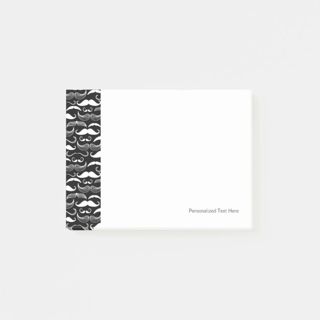 Post-it® Un Club de Gentlemen. motif Mustache (Devant)