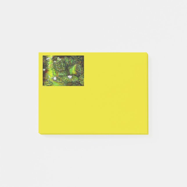 Post-it® Un étang aux pensées impures (Devant)