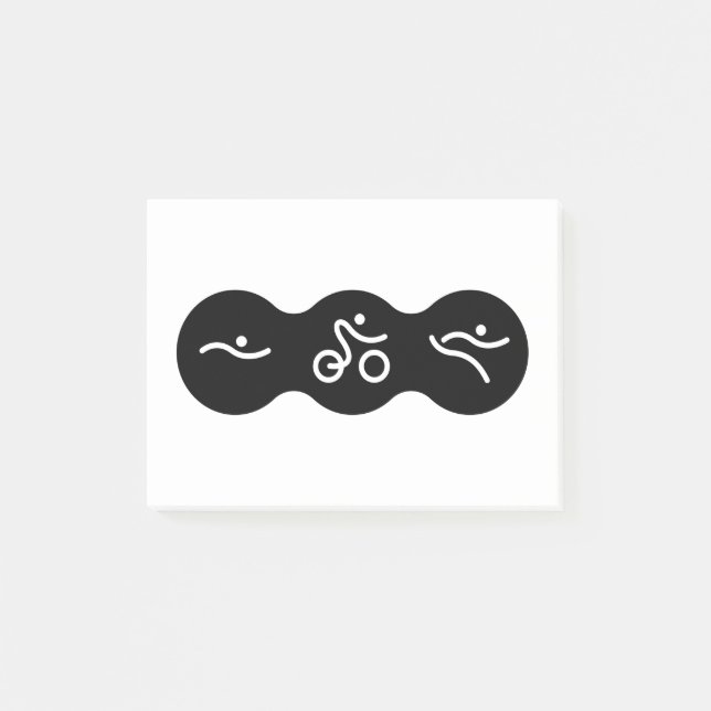 Post-it® Un grand cadeau de Triathlon pour votre ami ou fam (Devant)