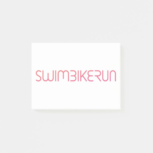 Post-it® Un grand cadeau de Triathlon pour votre ami ou fam (Devant)