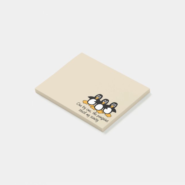 Post-it® Un le brun drôle de conception d'énonciation de (Incliné)