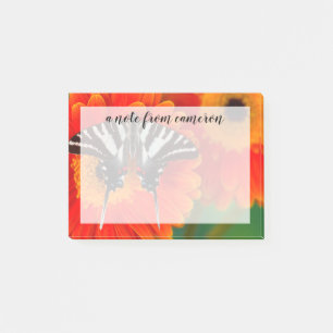 Post-it® Un papillon swallowtail zèbre