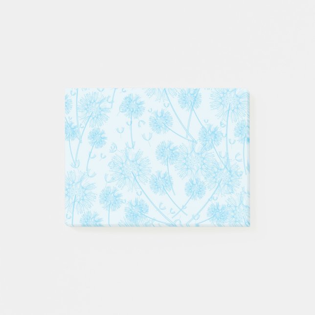 Post-it® Un pissenlit bleu (Devant)