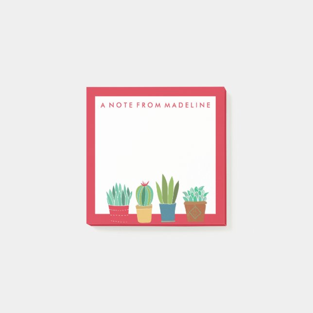 Post-it® Une foule de Cactus (Devant)