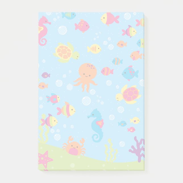 Post-it® Une jolie vue sous-marine (Devant)