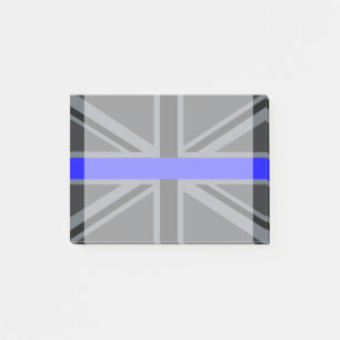 Post-it® Une ligne bleue mince Union Jack