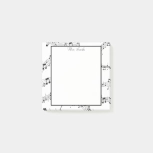 Post-it® Une Note De Musique Note Musicien Motif Whimsical